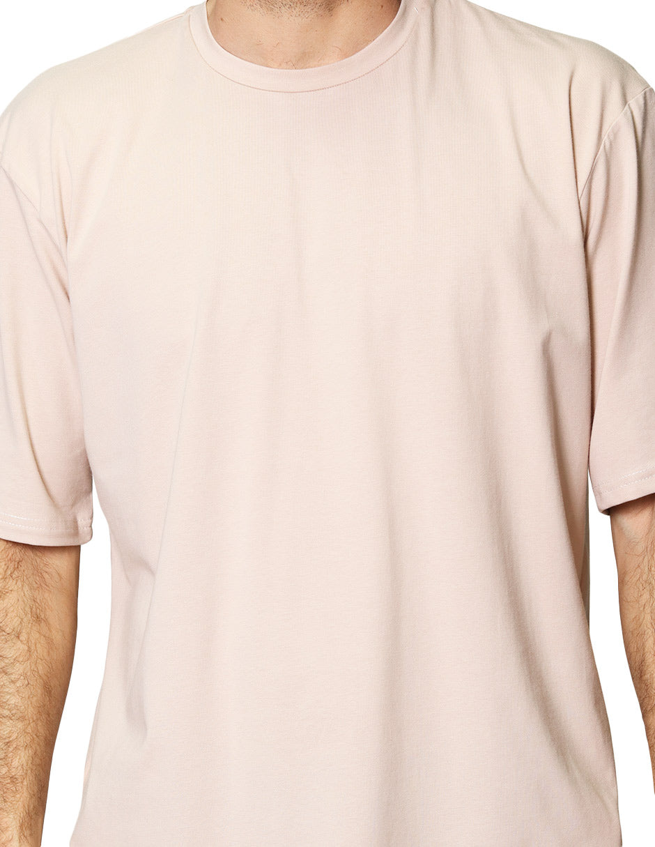 Playeras Para Hombre Oversize Manga Corta Cuello Redondo APCRO Arena