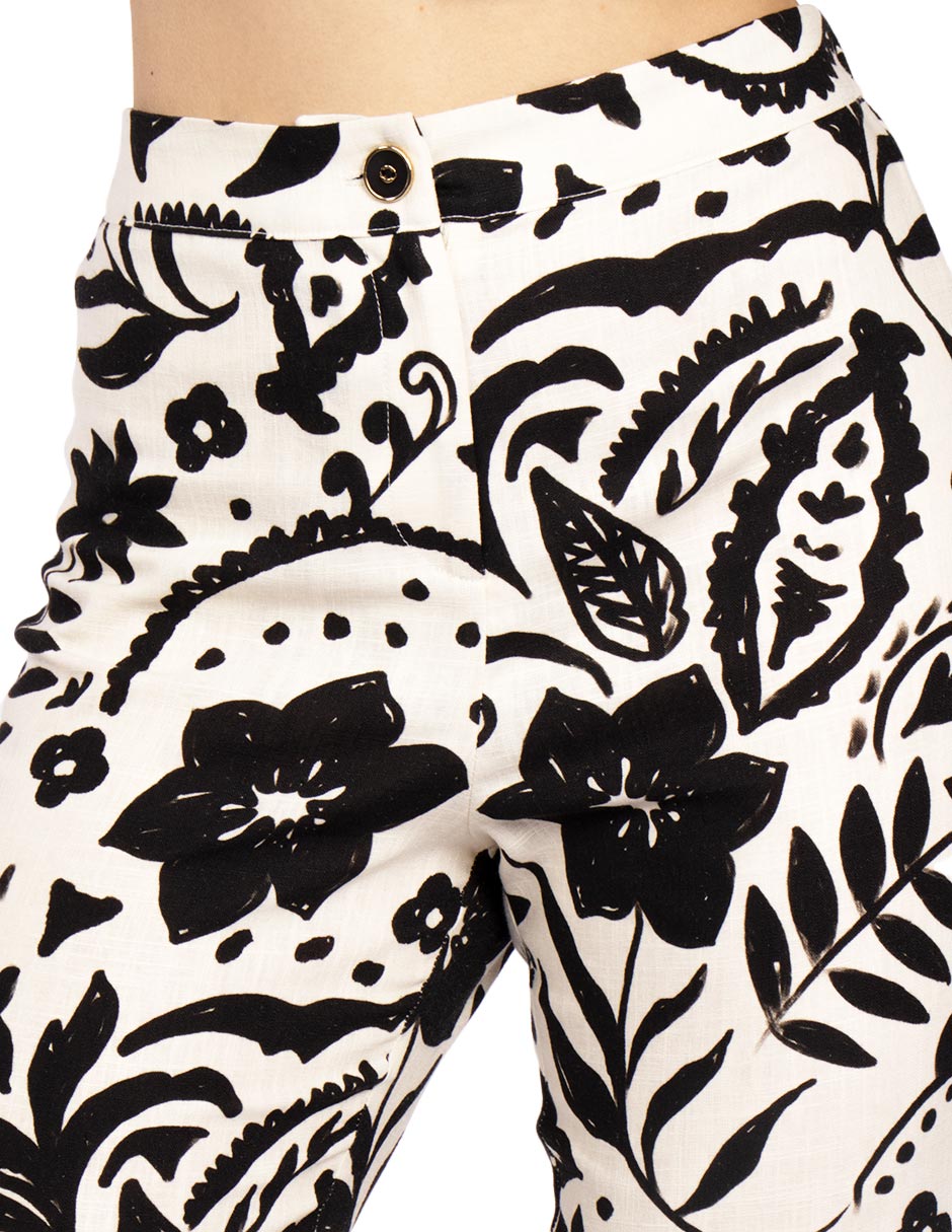 Pantalones Para Mujer Slim Fit Cortos W51130 Unico