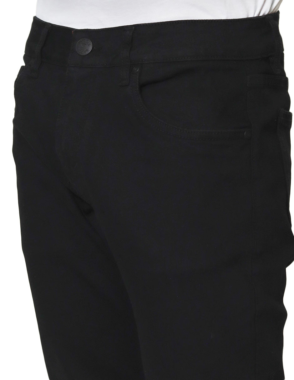 Jeans Para Hombre Mezclilla Slim Fit JSLIM Negro