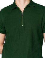 Playeras Polo Para Hombre Lisa Basica A45404 Militar