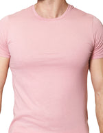 Playeras Para Hombre Cuello Redondo Basica APCR Palo rosa