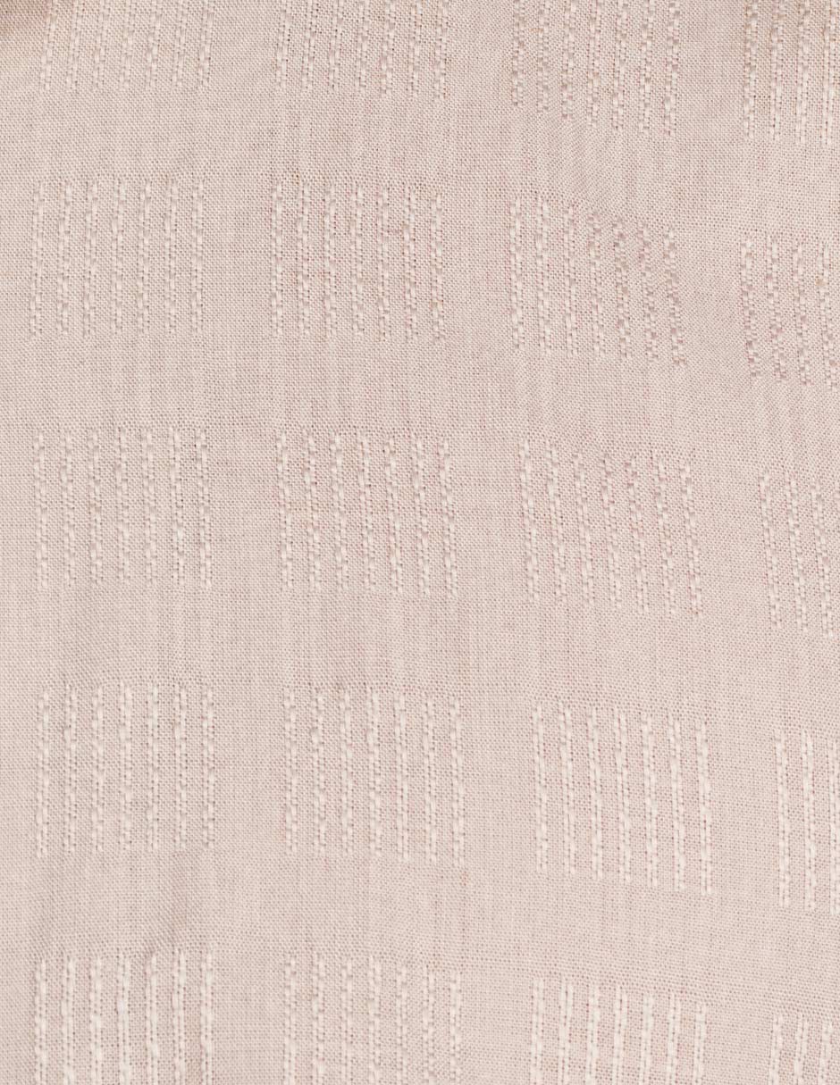 Camisas Para Hombre Jacquard De Manga Corta B51361 Arena