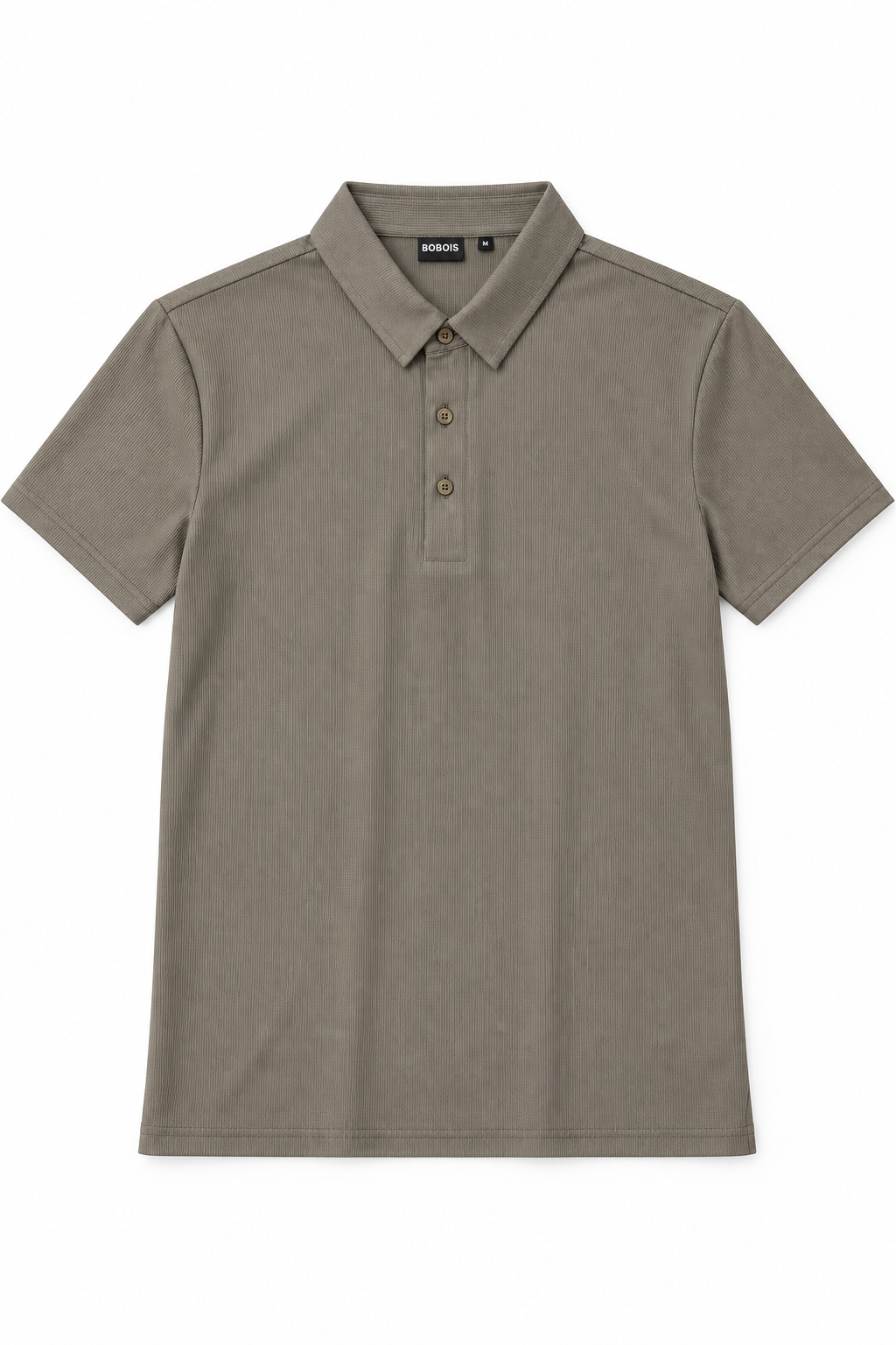 Playera Polo para Hombre Piqué Super Stretch Transpirable A61411 Gris