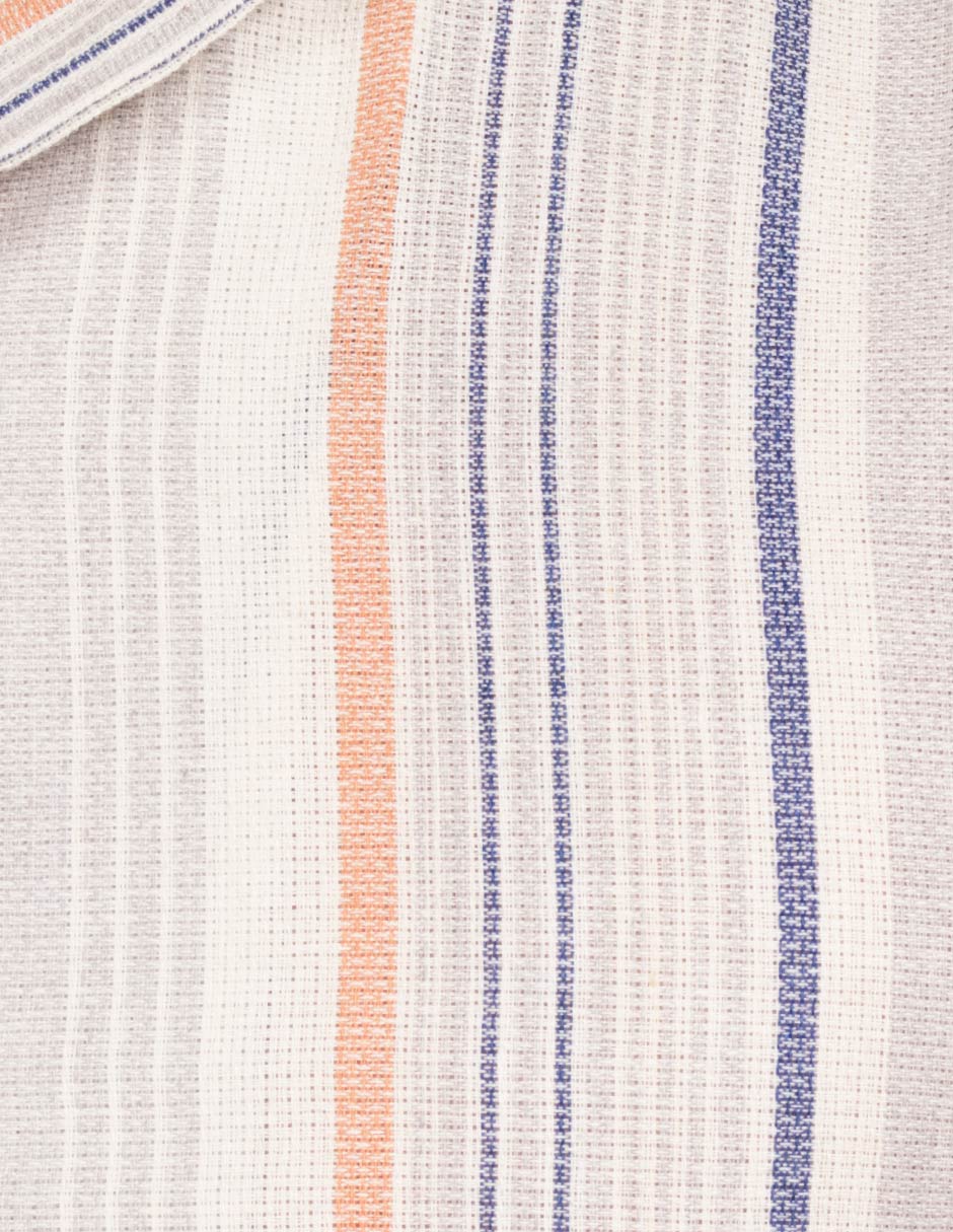 Camisas Para Hombre Resort Estampada B51364 Gris
