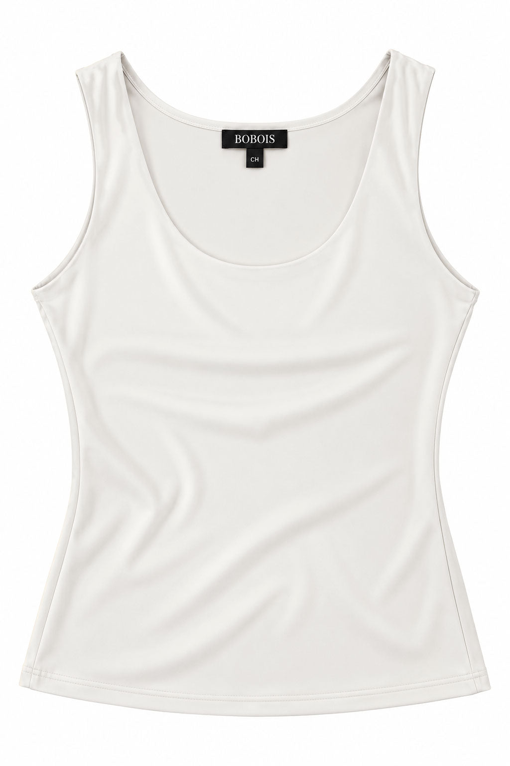 Blusas Para Mujer Sin Mangas Básica De Licra N63110 Hueso