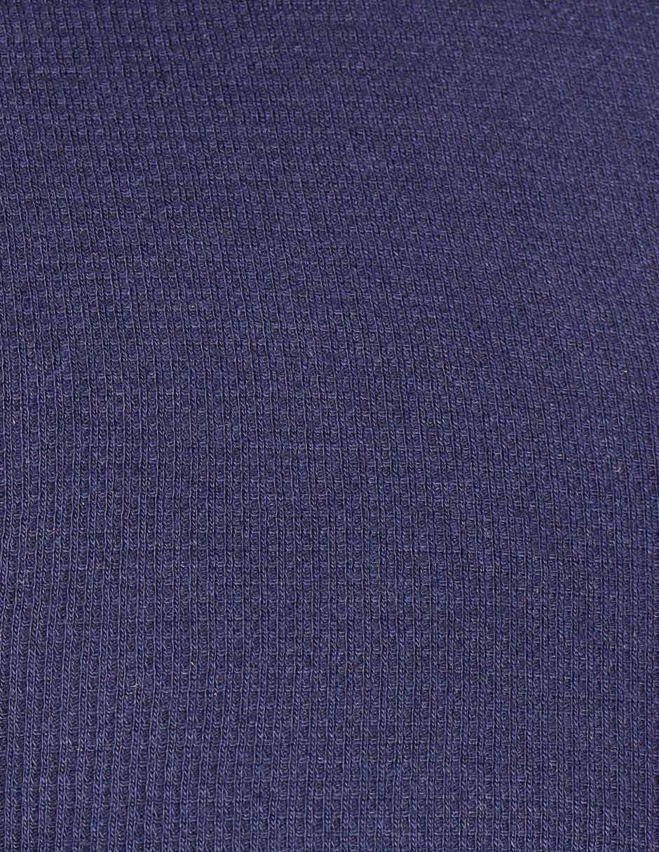 Playeras Para Hombre Textura Con Aletilla A51308 Marino
