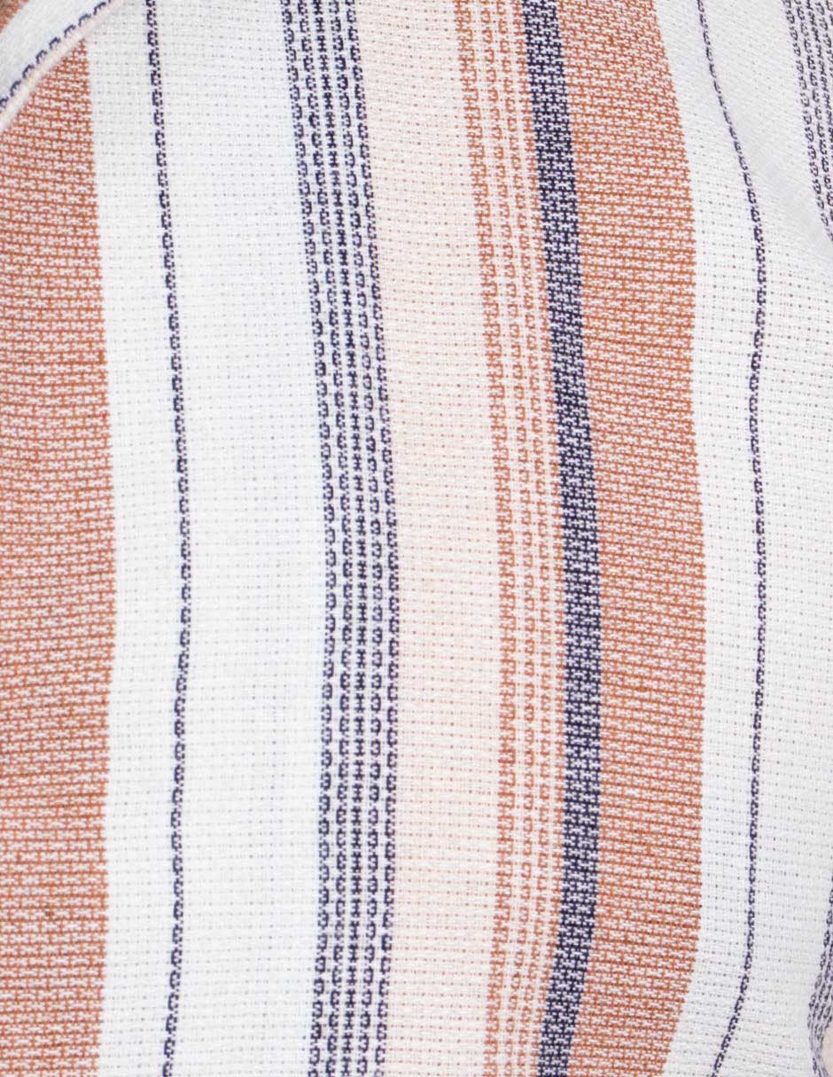 Camisas Para Hombre Resort Estampada B51364 Cielo