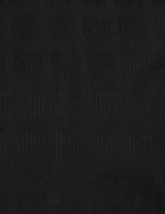 Camisas Para Hombre Jacquard De Manga Corta B51361 Negro