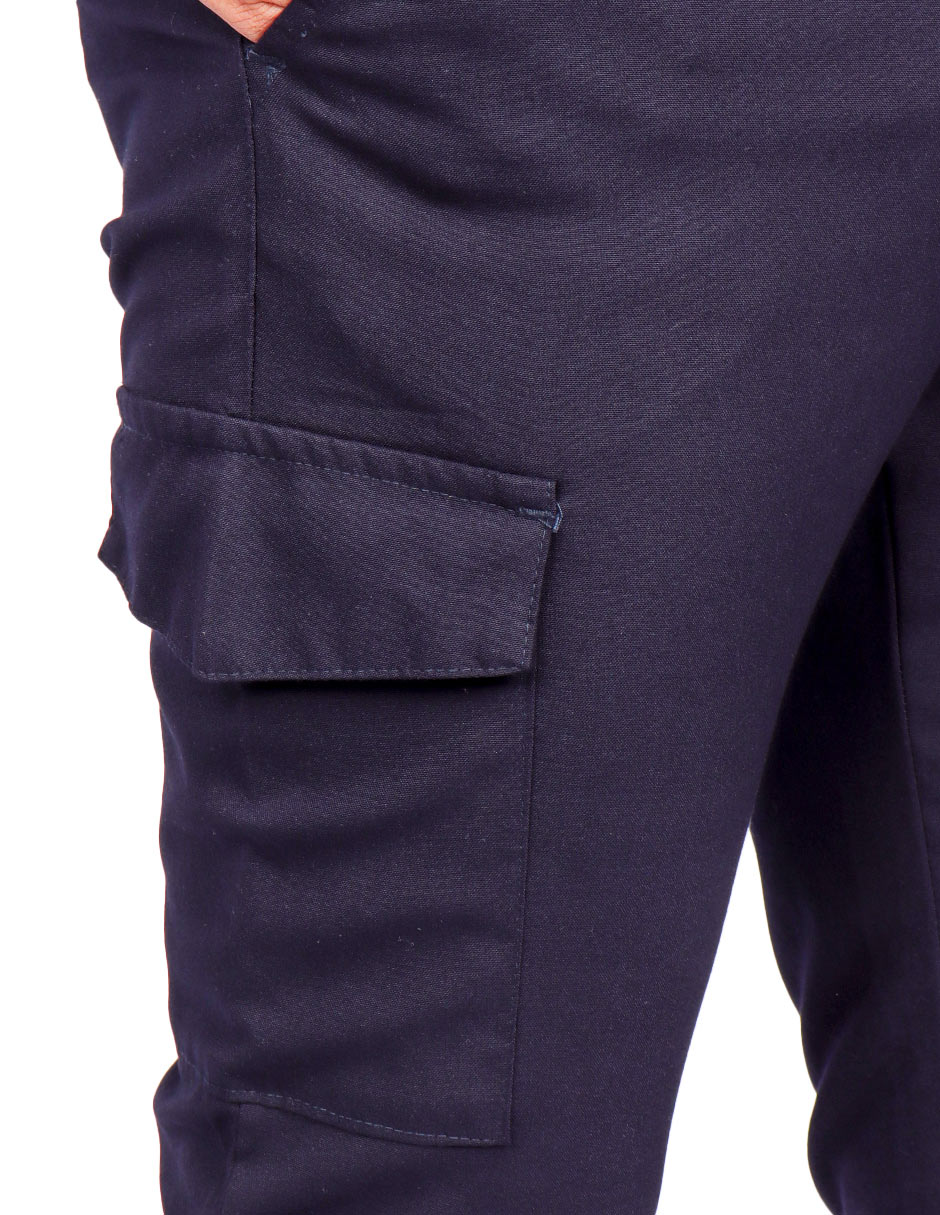 Pantalones Para Hombre Cargo Stretch G45302 Marino