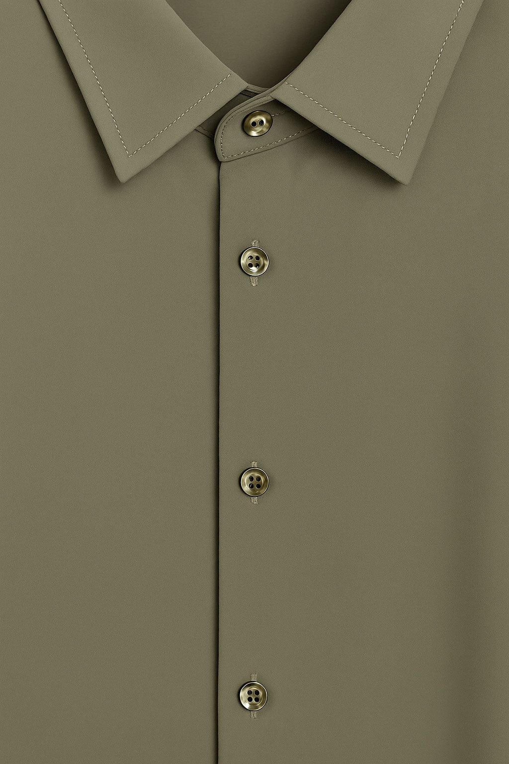 Camisas Para Hombre Super Stretch Sin Arrugas B55401 Verde