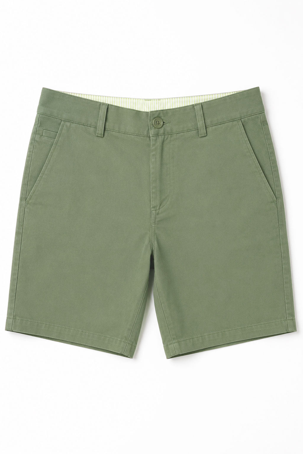 Bermudas Para Hombre Lino Ligero Para Verano G61453 Olivo