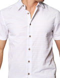 Camisas Para Hombre Bobois Moda Casuales De Manga Corta Cuello Italiano Con Estampado Regular Fit B41376 1