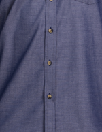 Camisas Para Hombre Manga Larga Essential B51101 Marino
