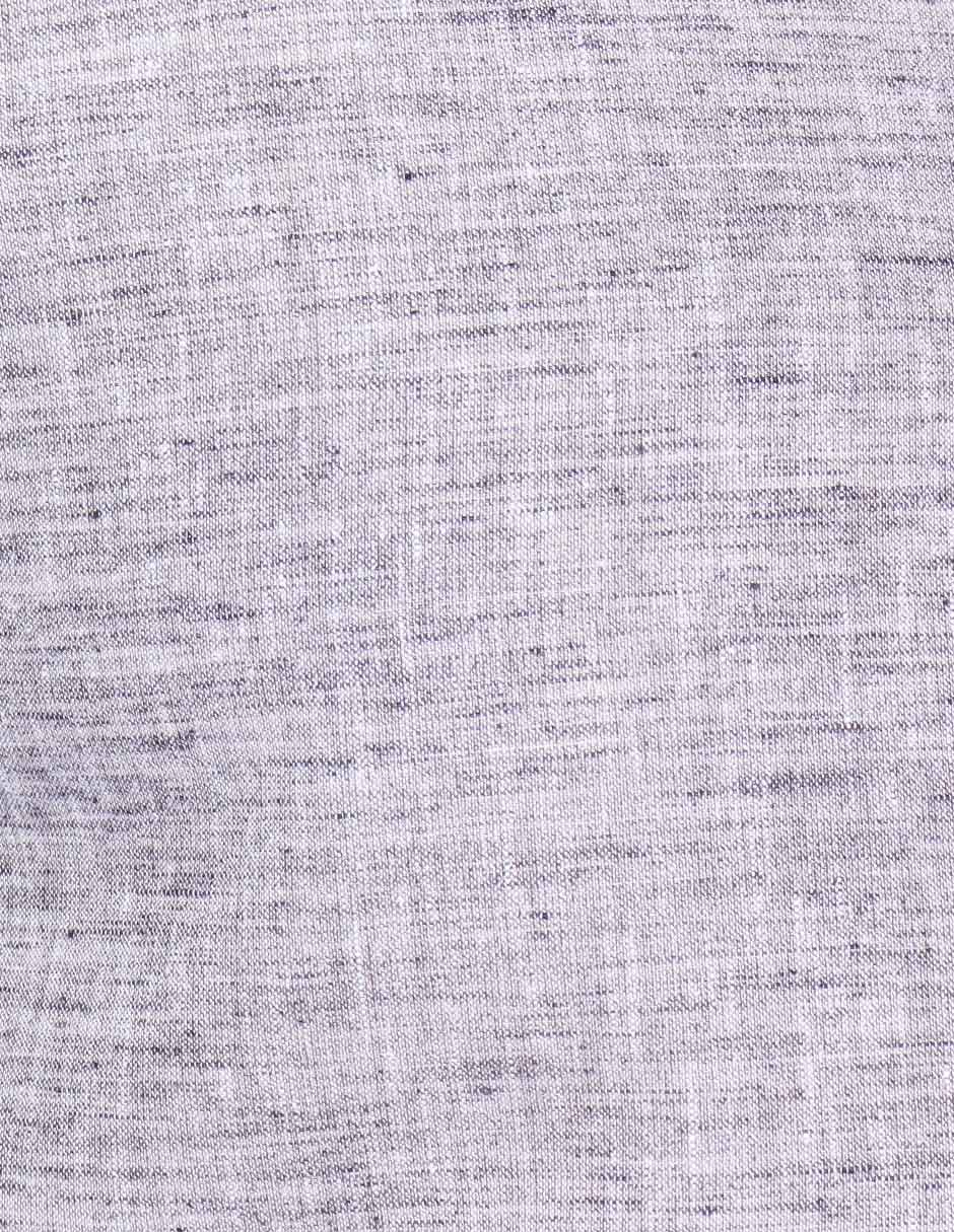 Camisas Para Hombre Tipo Lino Regular Fit B51321 Gris