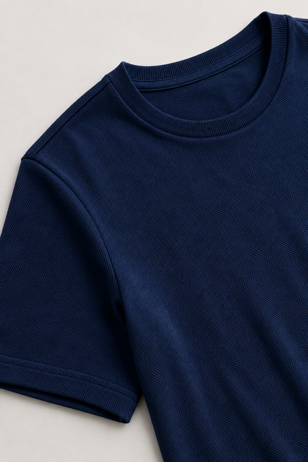 Playeras Para Hombre Manga Corta Micro Pique A61301 Marino