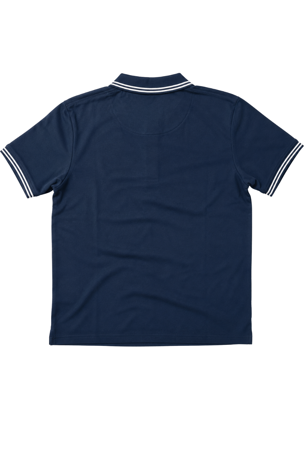 Playeras Polo Para Hombre Básica con Rayas APOLRS Marino