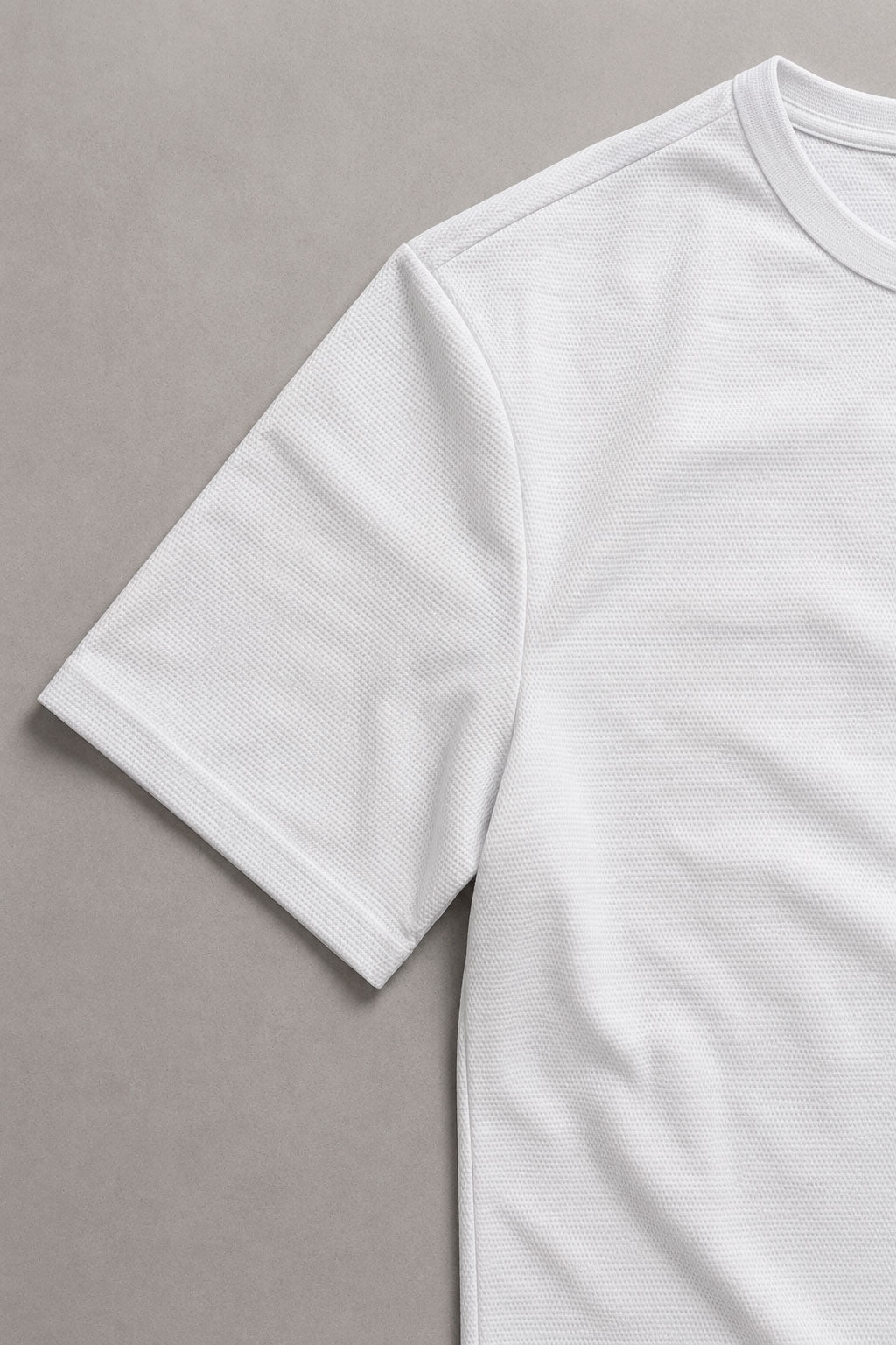 Playeras Para Hombre Manga Corta Micro Pique A61301 Blanco