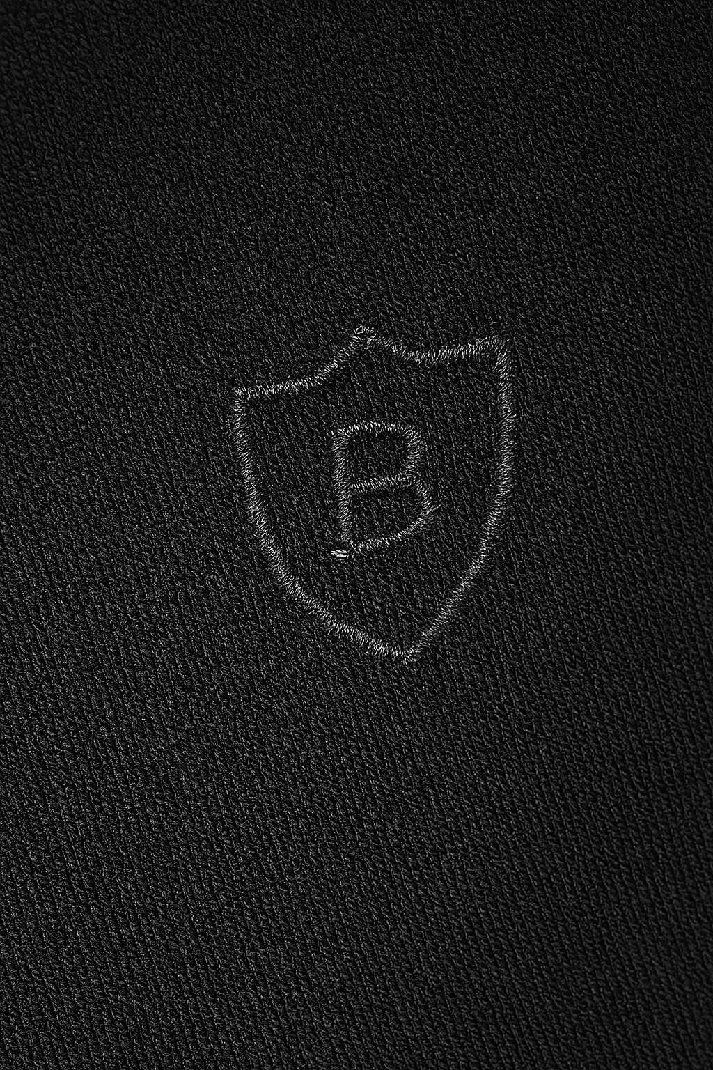 Playeras Polo Para Hombre Manga Corta Basica Bordado APOLOB Negro