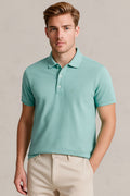 Playeras Polo Para Hombre Manga Corta Basica Bordado APOLOB Menta