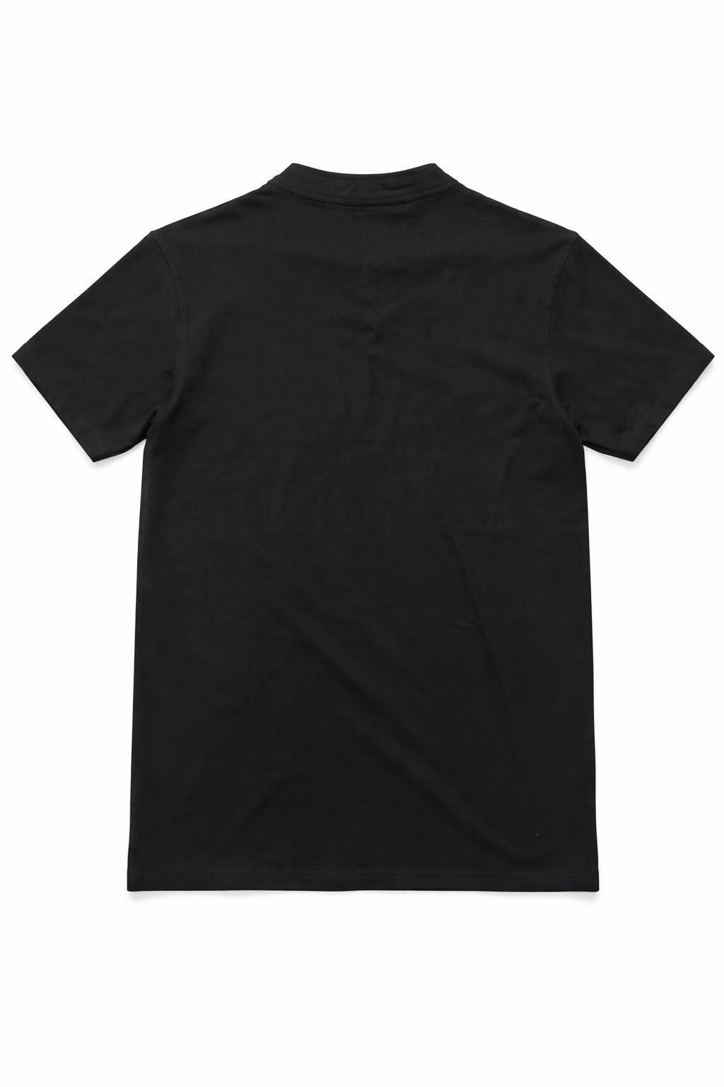 Playeras Polo Para Hombre Cuello Mao Spandex APMAO Negro