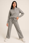 Pantalones Para Mujer Tipo Jogger Con Jareta W53123 Gris