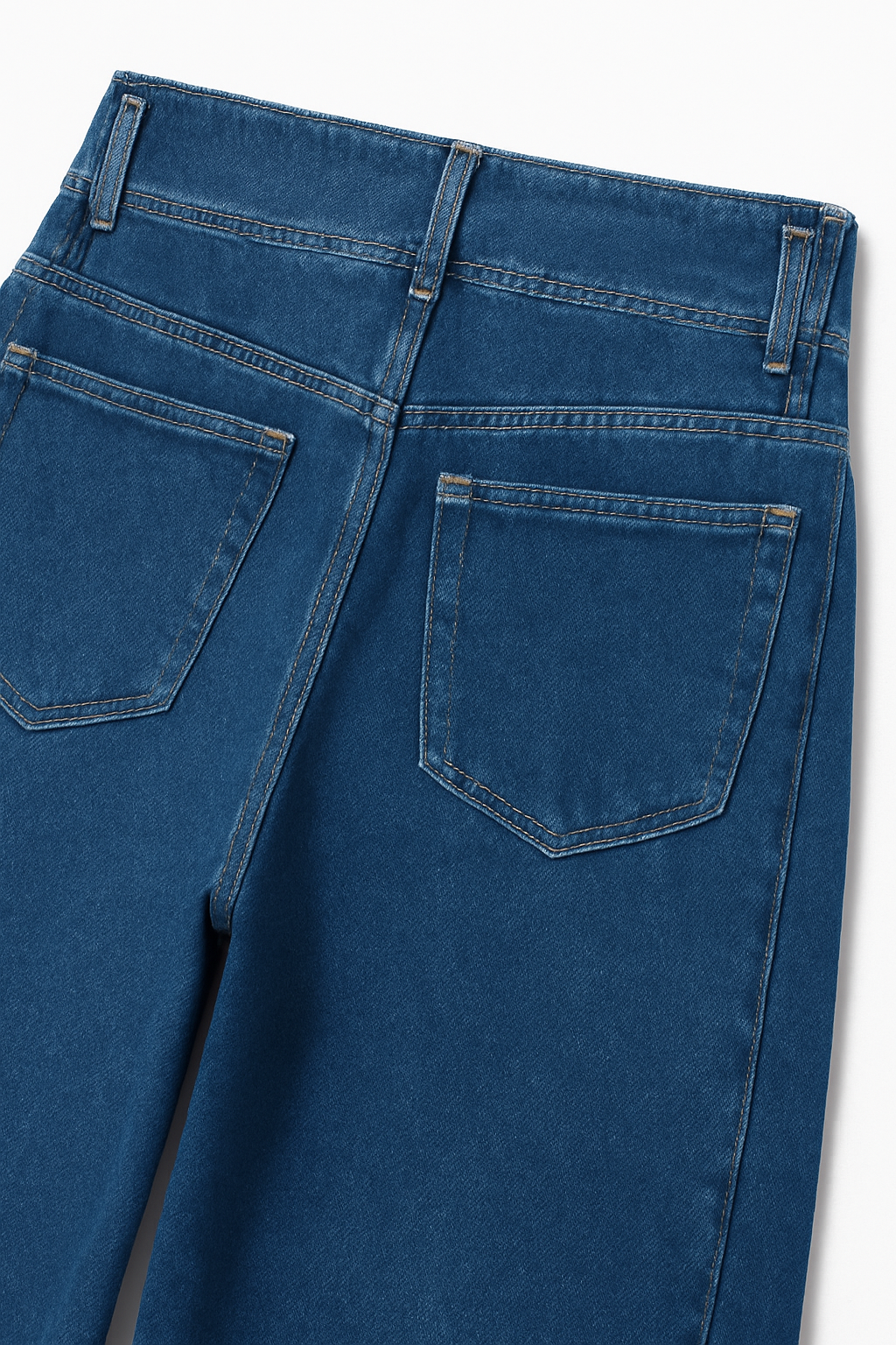 Jeans Para Mujer Wide Leg Mezclilla V51100 Stone