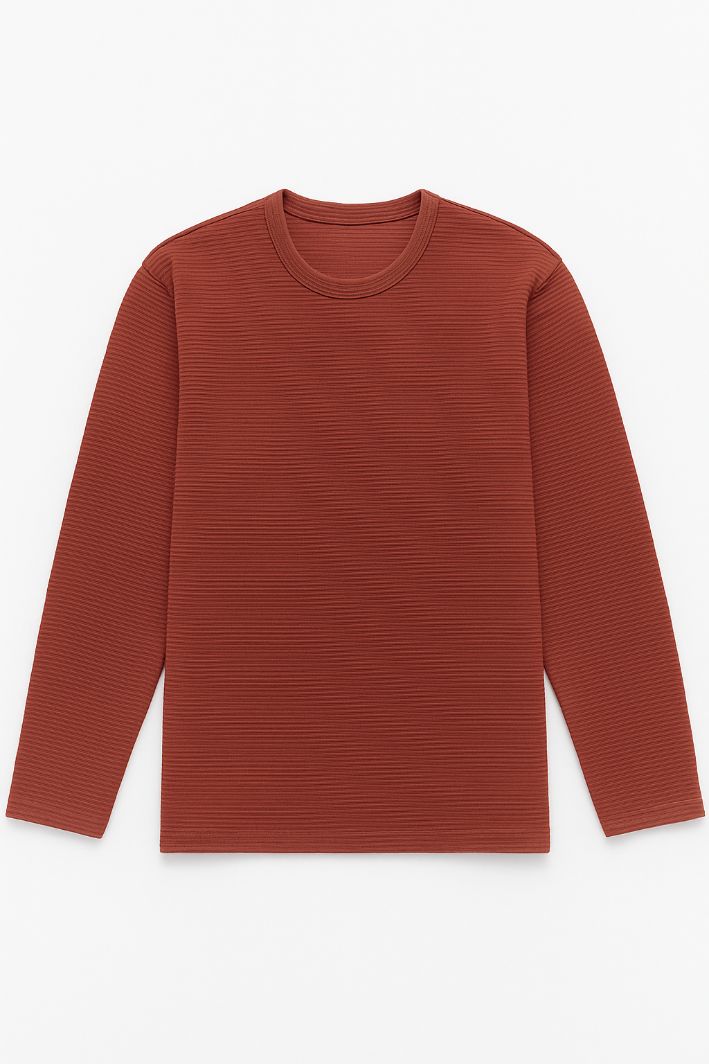 Playeras Para Hombre Básica Acanalada A55315 Chedron