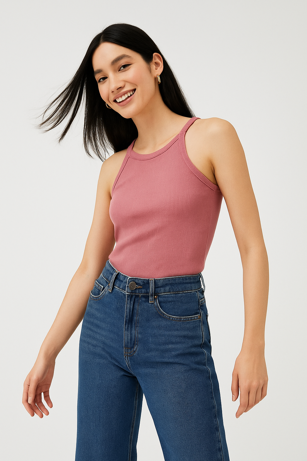 Blusas Para Mujer Tank Top N51140 Rosa