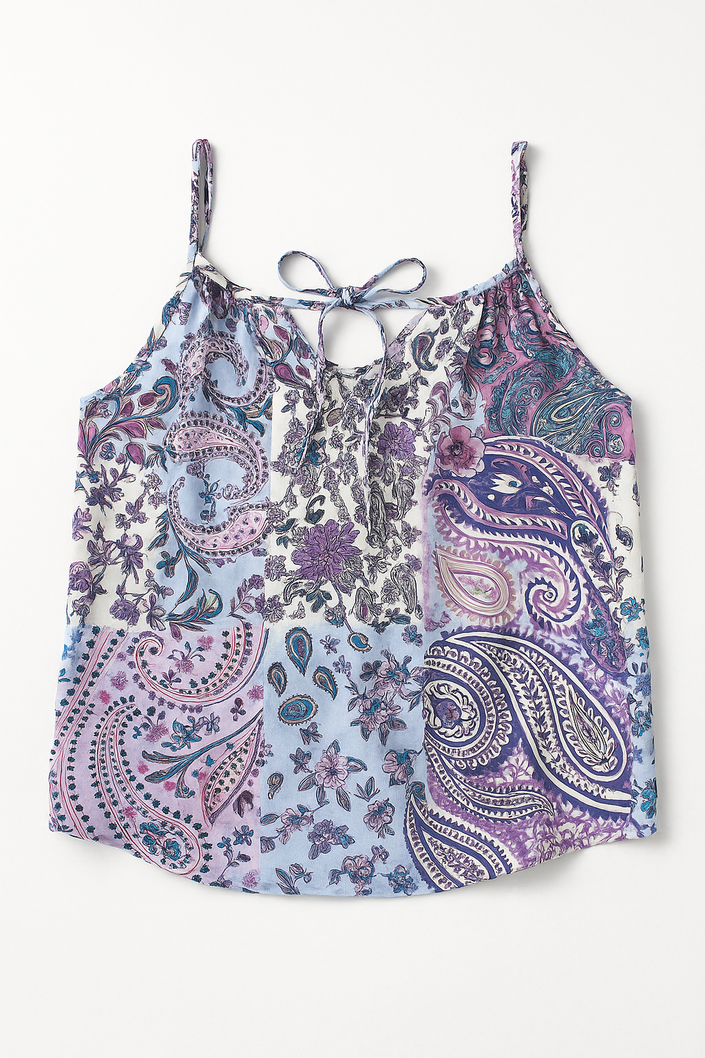 Blusas Para Mujer Paisley De Tirantes N51159 Unico