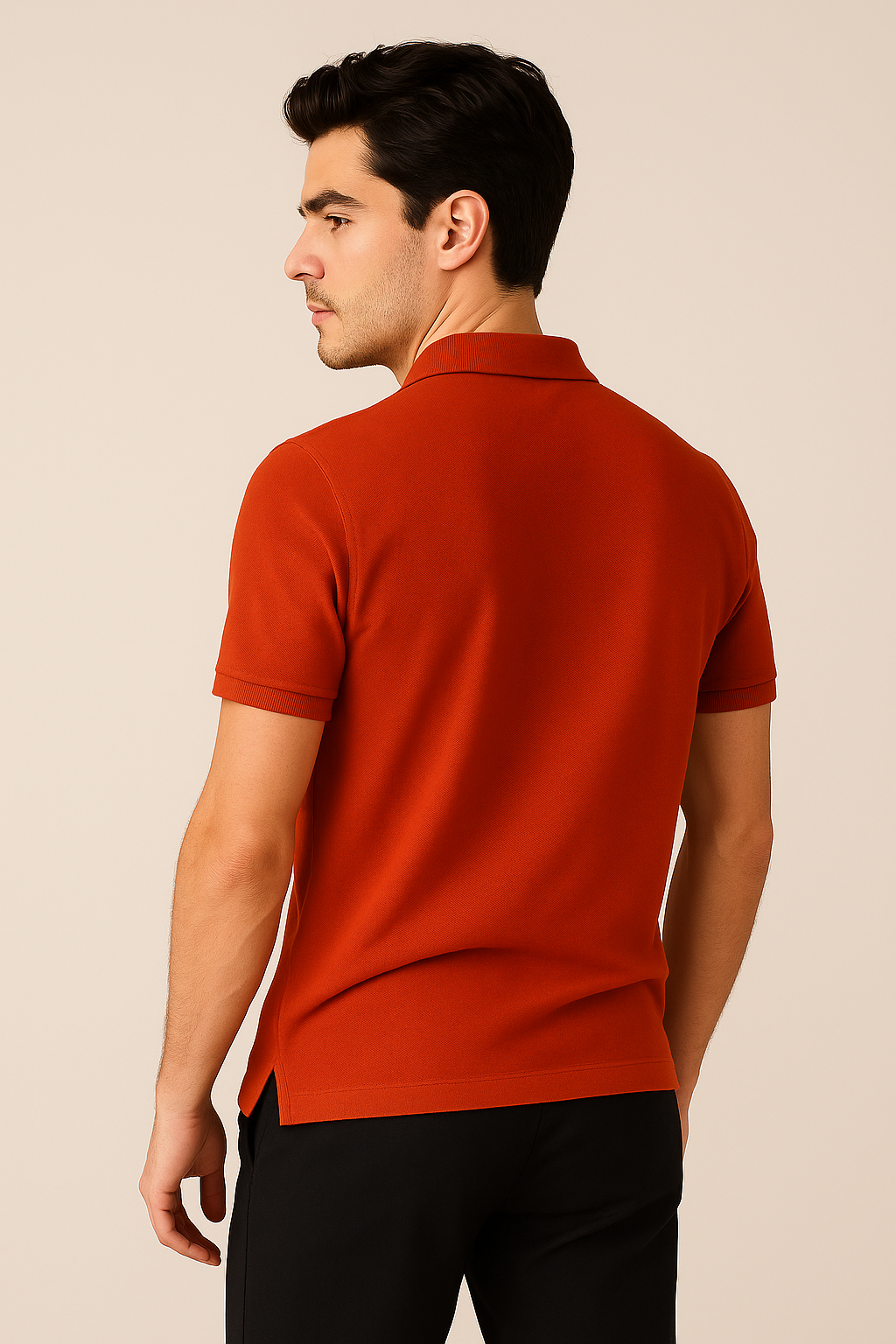 Playeras Polo Para Hombre Manga Corta Basica Bordado APOLOB Chedron