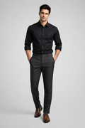 Pantalones Para Hombre Slim Formal Rayas G55407 Oxford