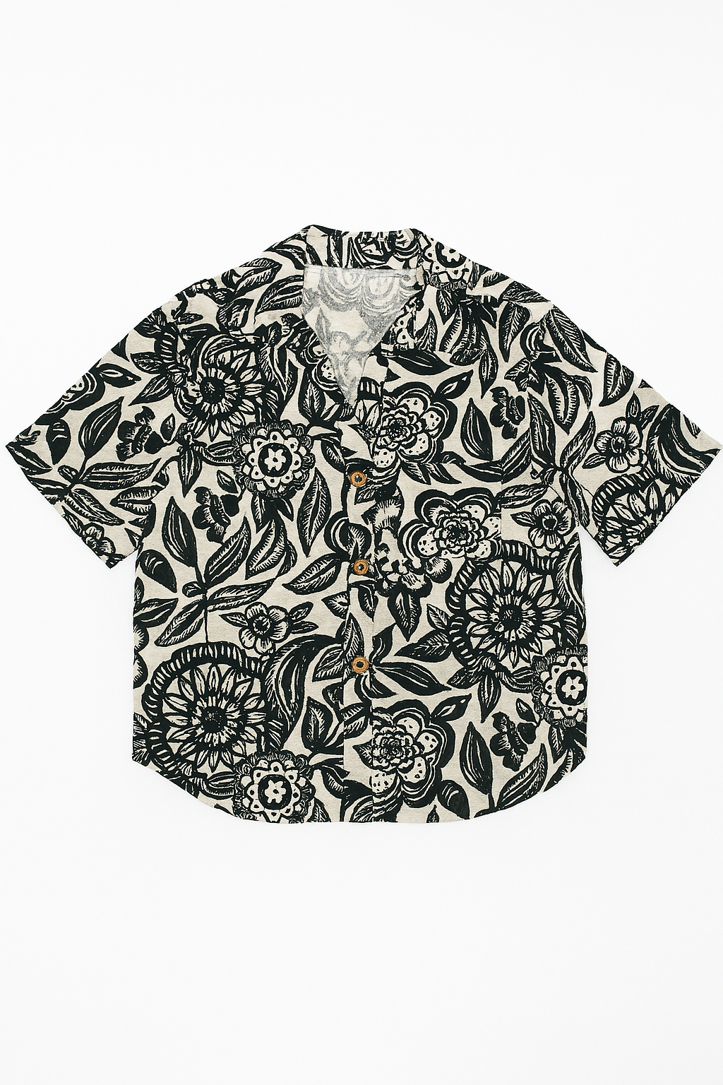 Blusas Para Mujer Camisera Tipo Lino N51104 Unico