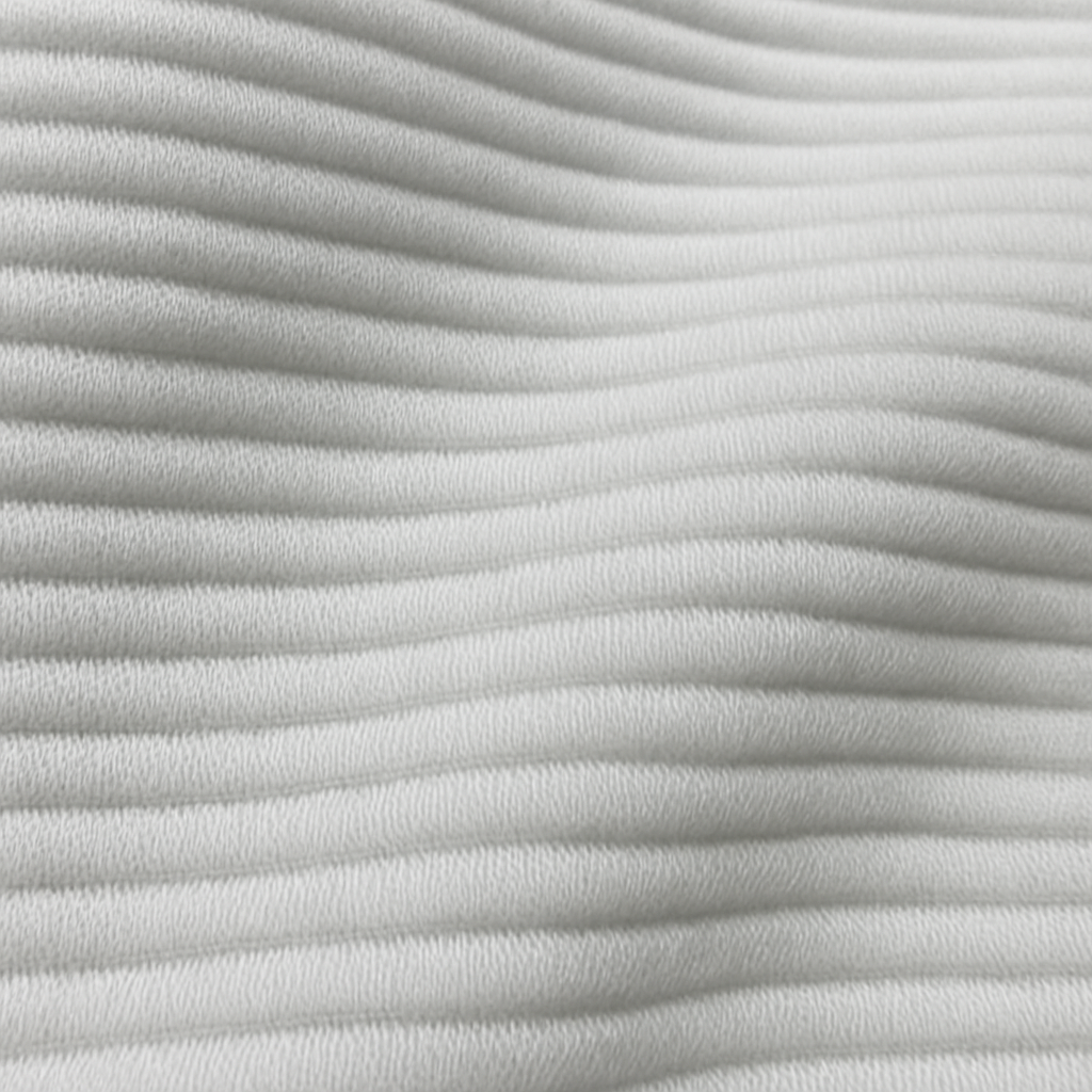 Playeras Para Hombre Básica Acanalada A55315 Hueso