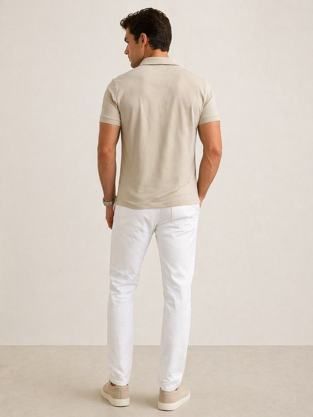 Playeras Polo Para Hombre Manga Corta Basica APOLBS Arena