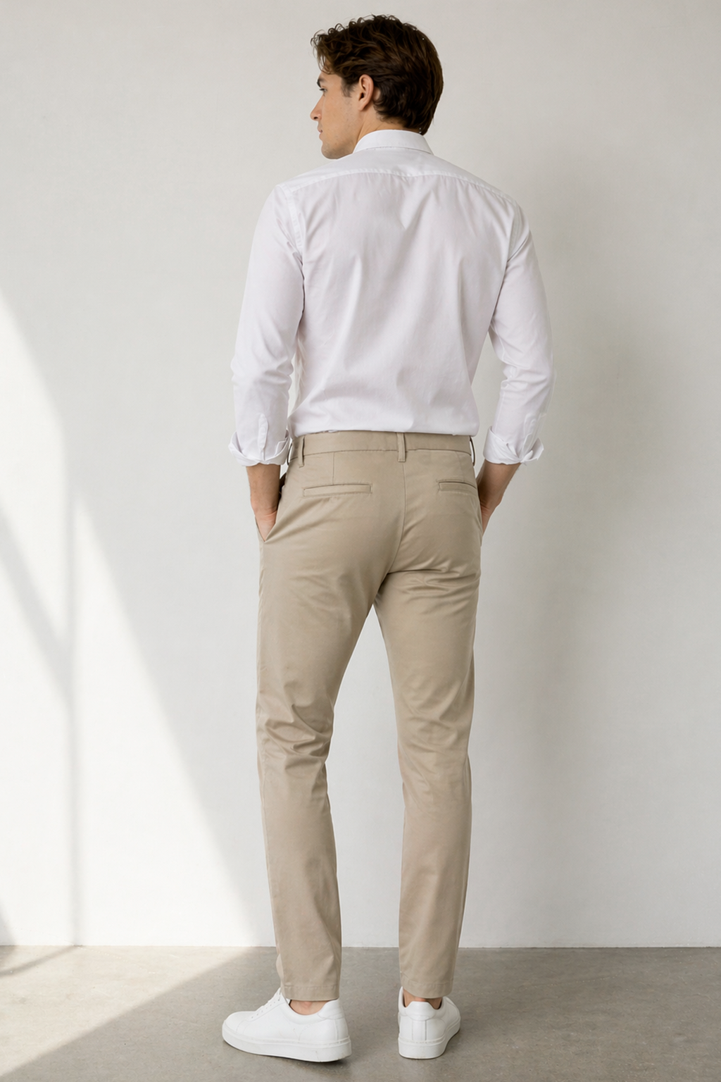 Pantalones Para Hombre Mechanic Formal Bolsillo Oculto Con Cierre G61301 Kaki