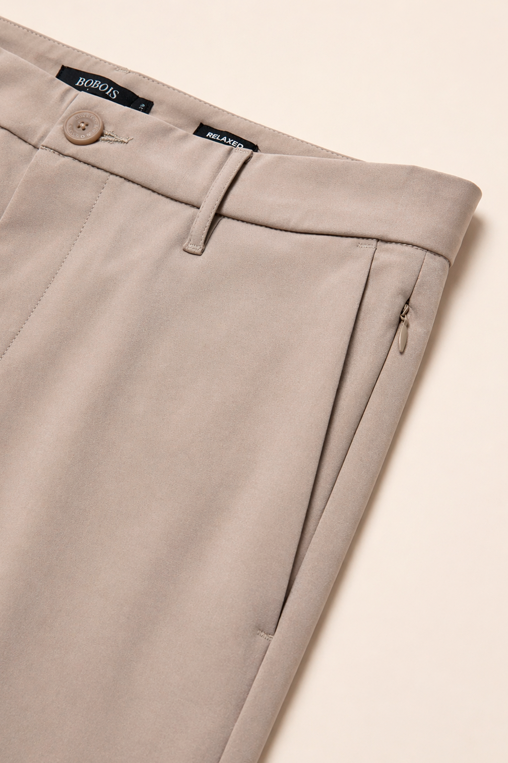 Pantalones Para Hombre Mechanic Formal Bolsillo Oculto Con Cierre G61301 Kaki