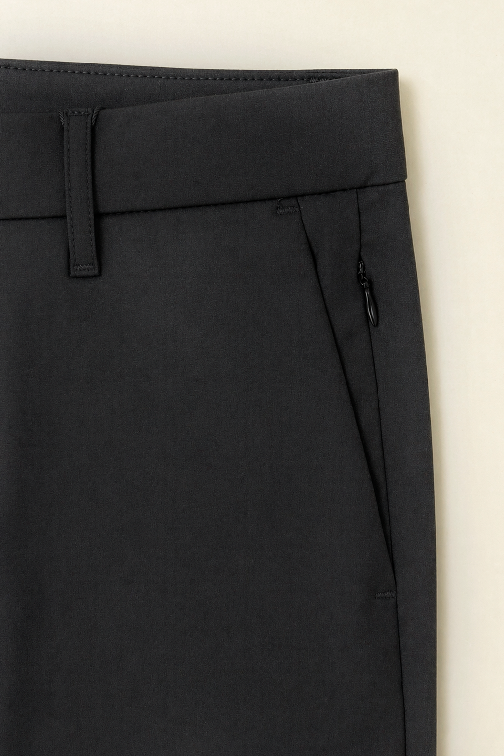 Pantalones Para Hombre Mechanic Formal Bolsillo Oculto Con Cierre G61301 Negro