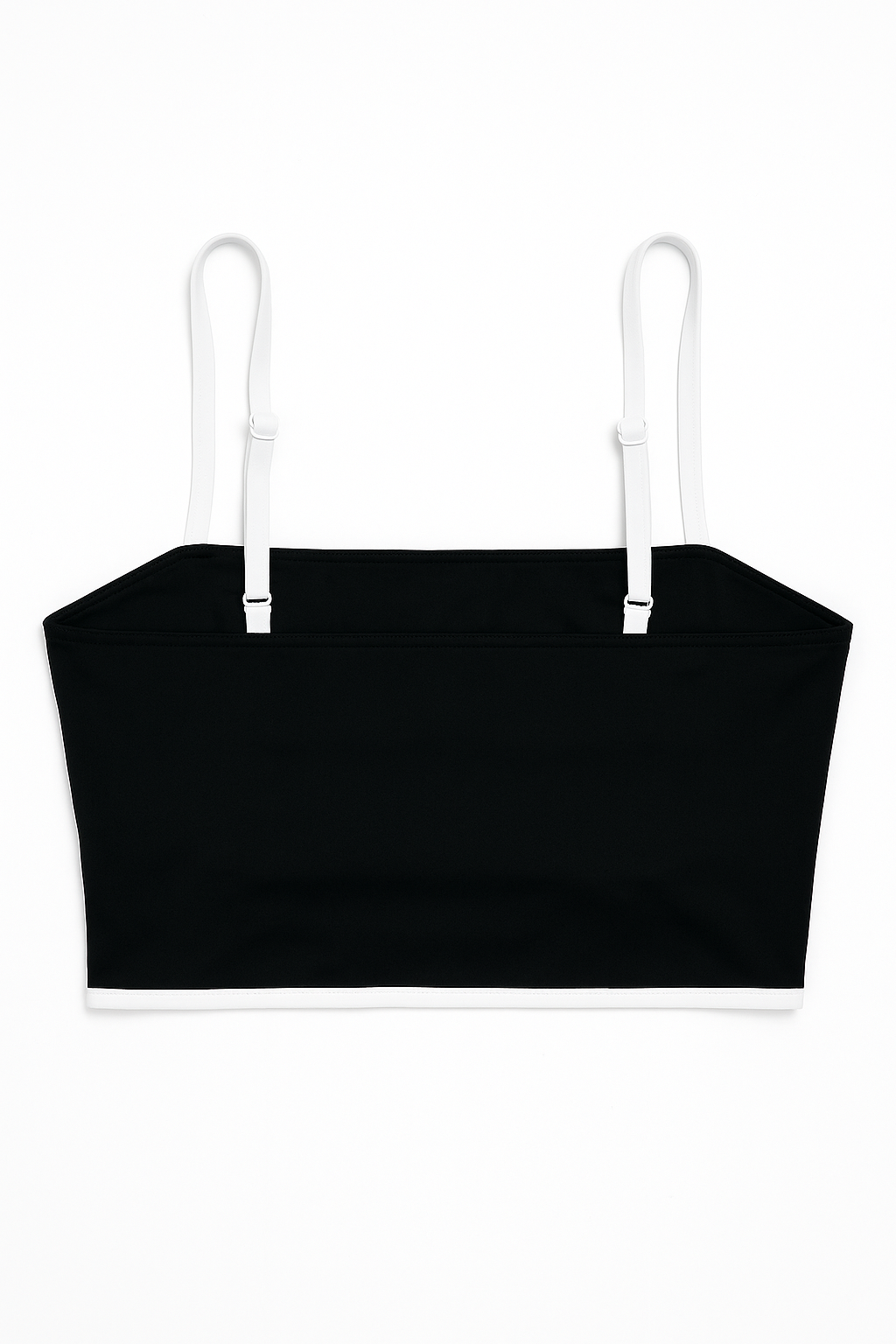 Tops Deportivos para Mujer Bicolor Con Franjas JYMN18 Negro