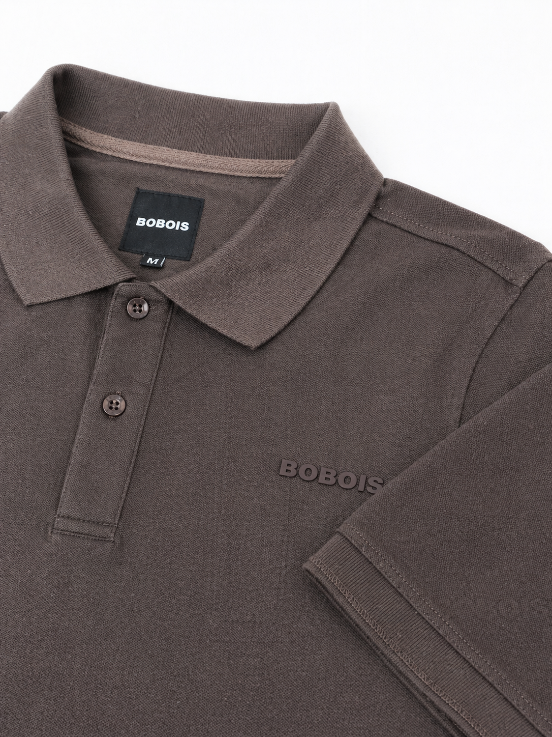 Playeras Polo Para Hombre Manga Corta Basica APOLBS Chocolate