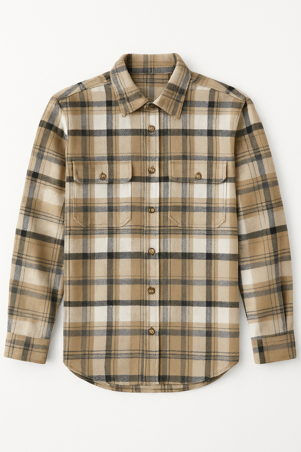 Camisolas Para Hombre Estilo Leñador B55130 Olivo