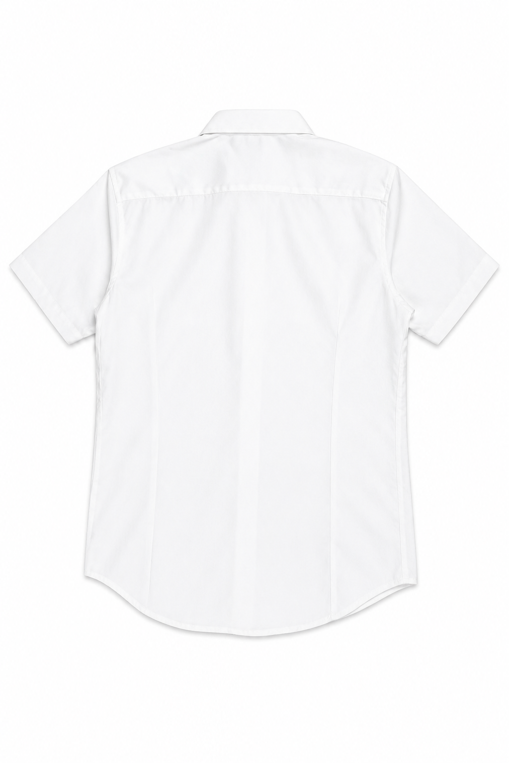 Camisas Para Hombre Manga Corta Jacquard B61351 Blanco