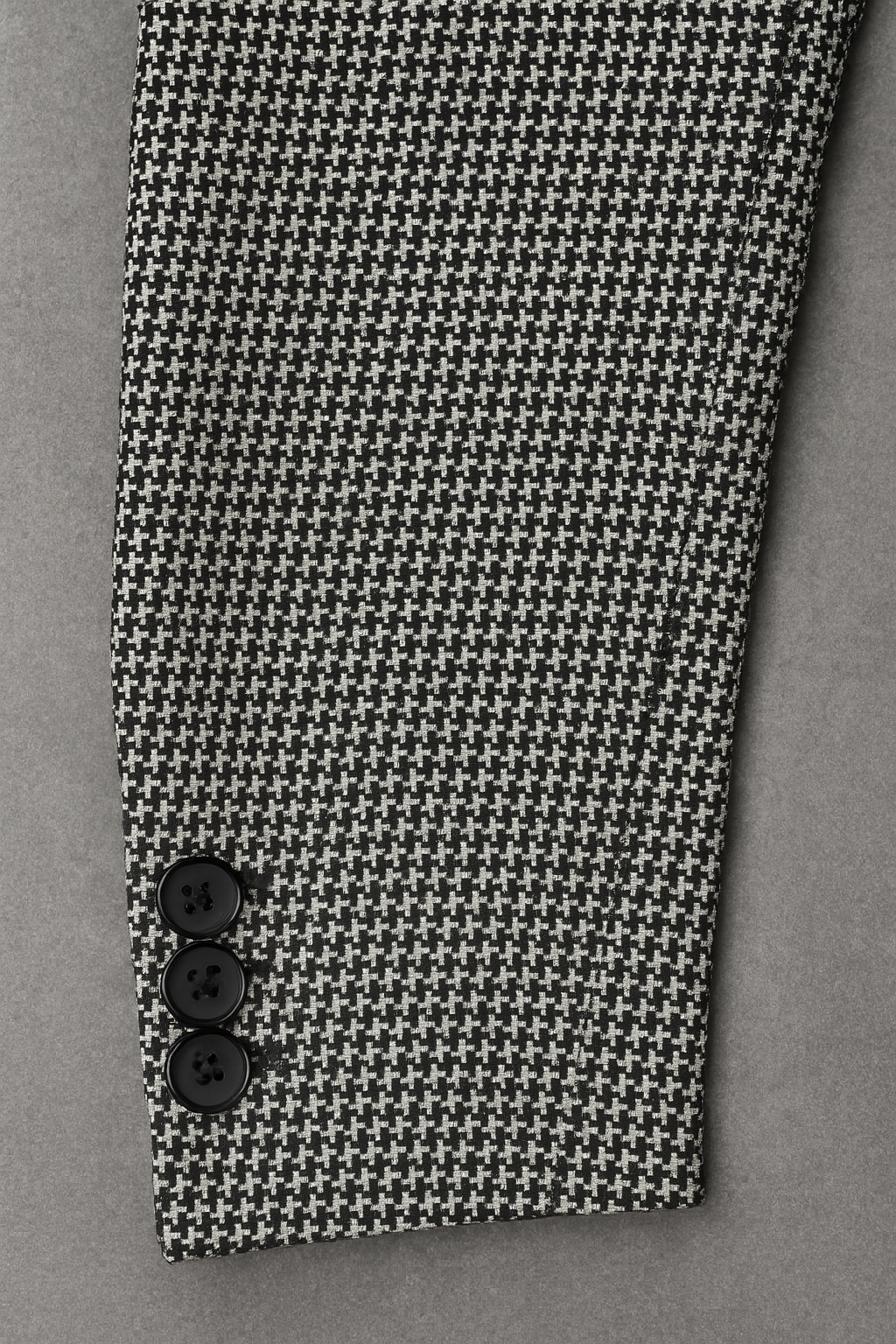 Sacos Para Hombre Pata De Gallo Casual F55301 Negro