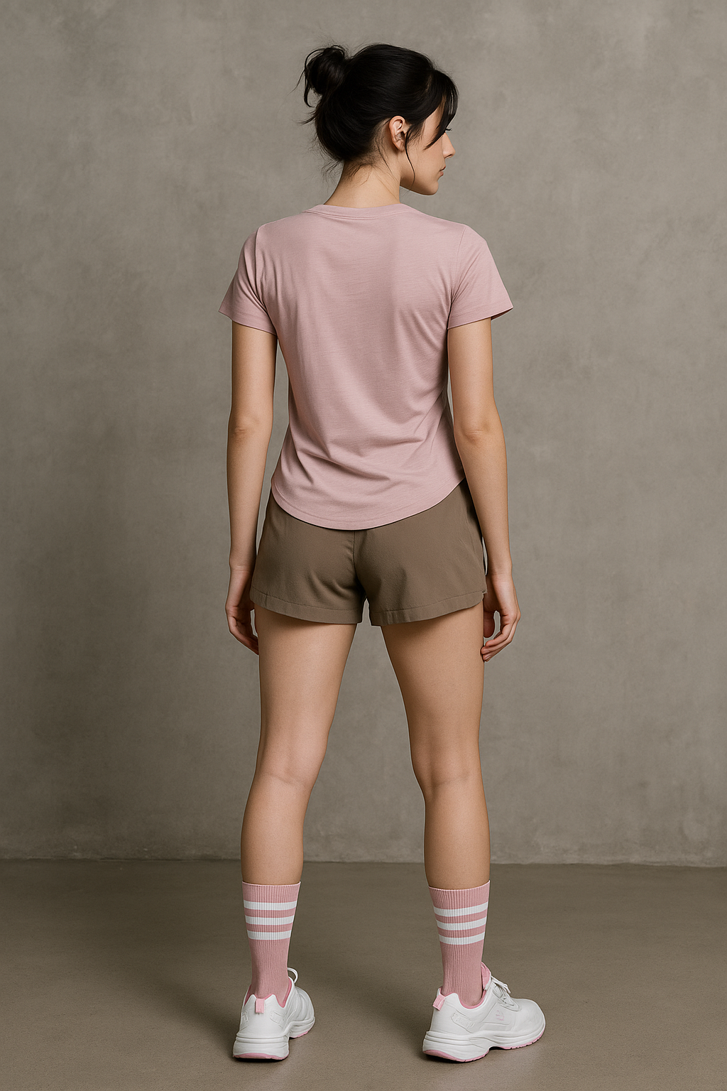 Playeras Deportivas para Mujer Básica MTHSDX Rosa