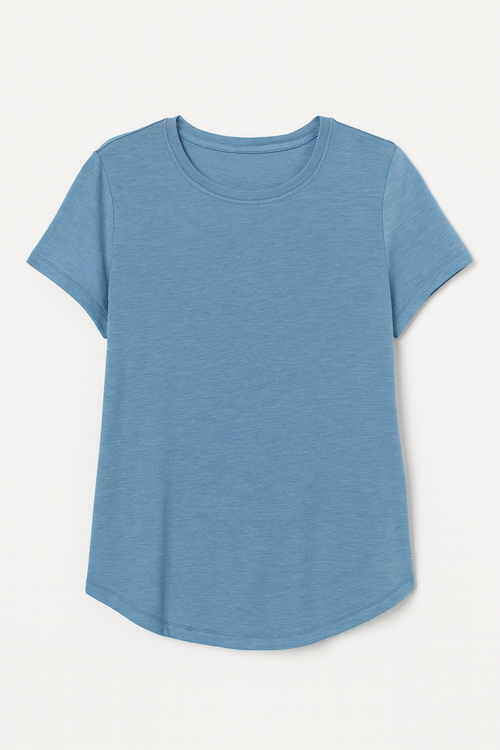 Playeras Deportivas para Mujer Básica MTHSDX Azul