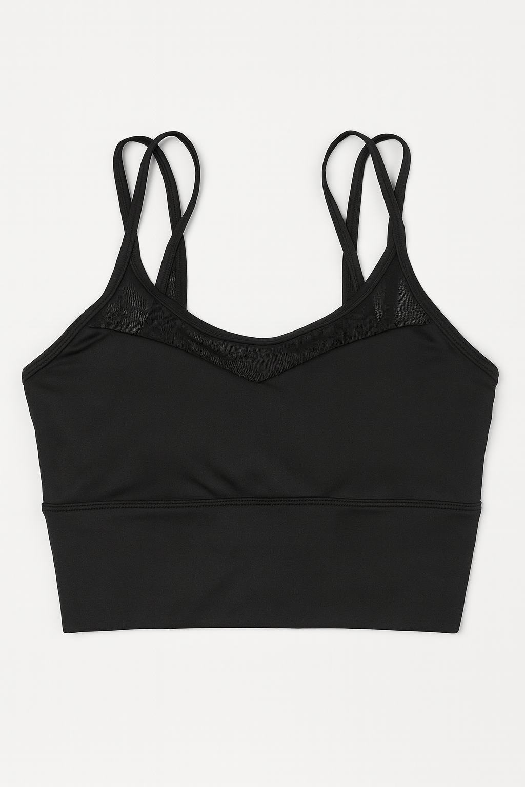 Tops Deportivos para Mujer Detalle Mesh MTXWX6 Negro