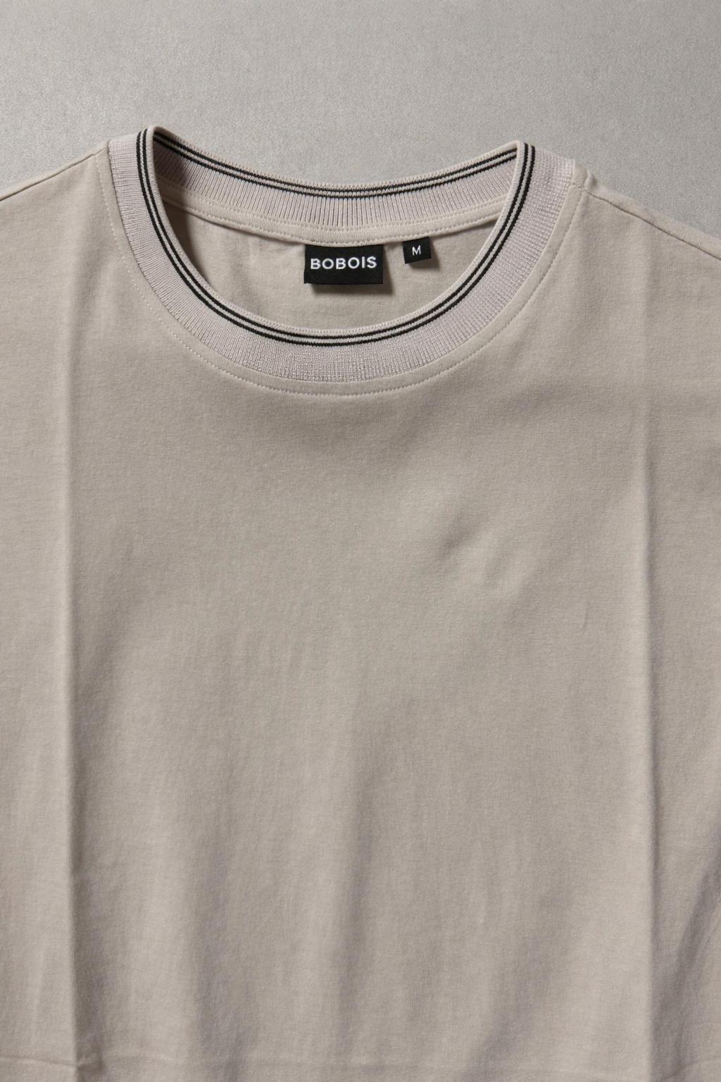 Playera para Hombre Cuello Redondo Stretch Antiarrugas A61403 Beige