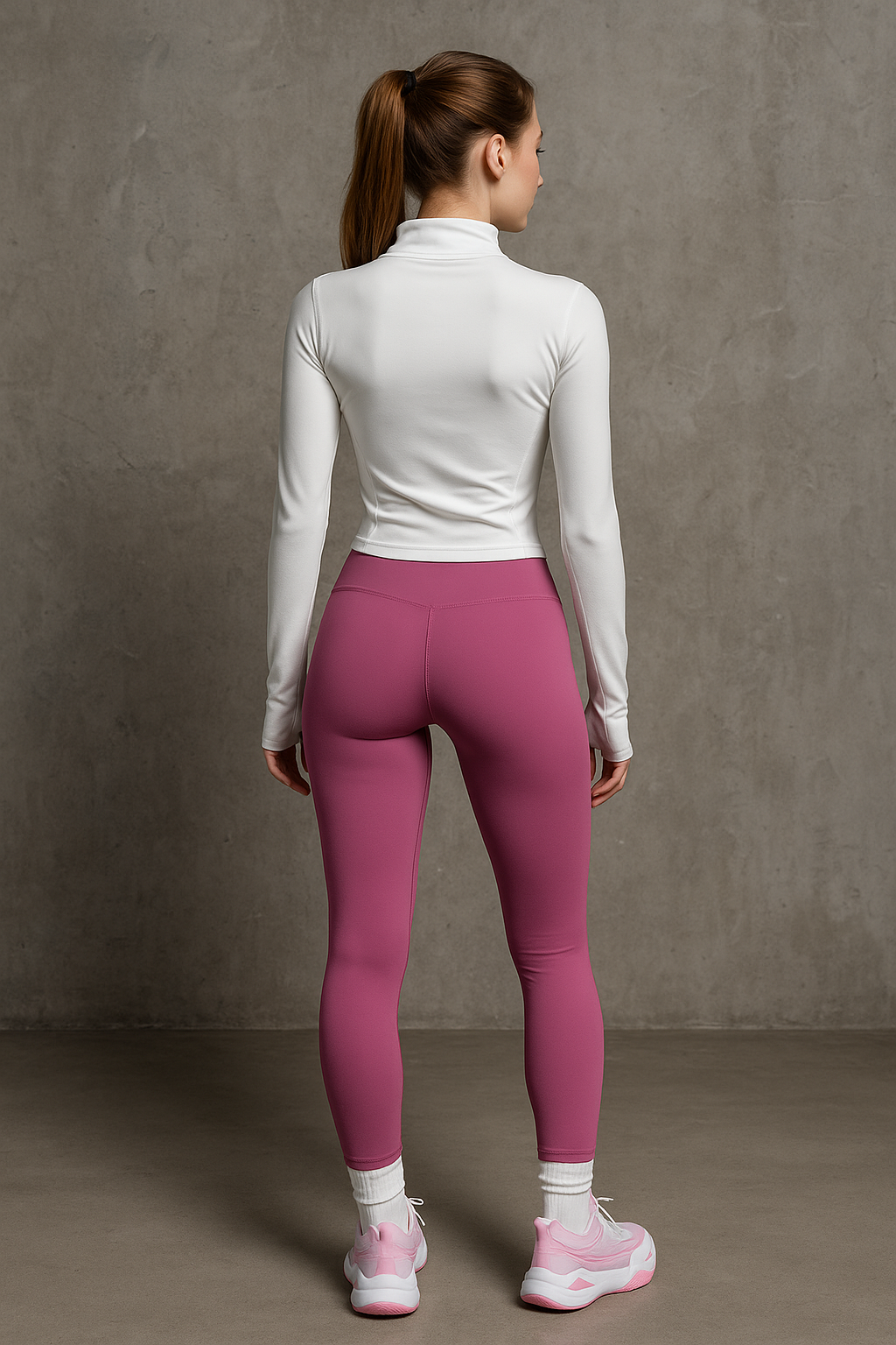 Chamarras Deportivas para Mujer Estilo Running Con Cierre MTWT01 Blanco