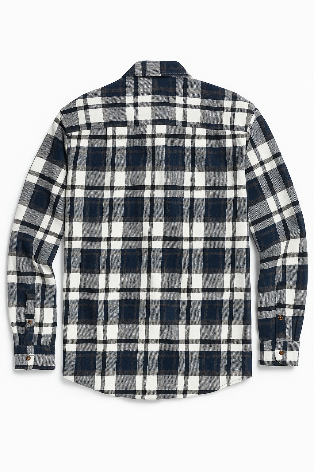 Camisolas Para Hombre Estilo Leñador B55129 Marino