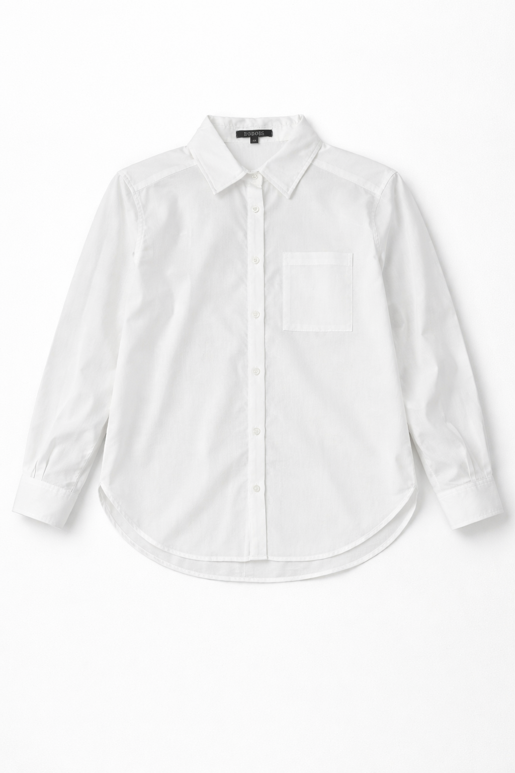 Blusas Para Mujer Camisera Popelina N61110 Blanco