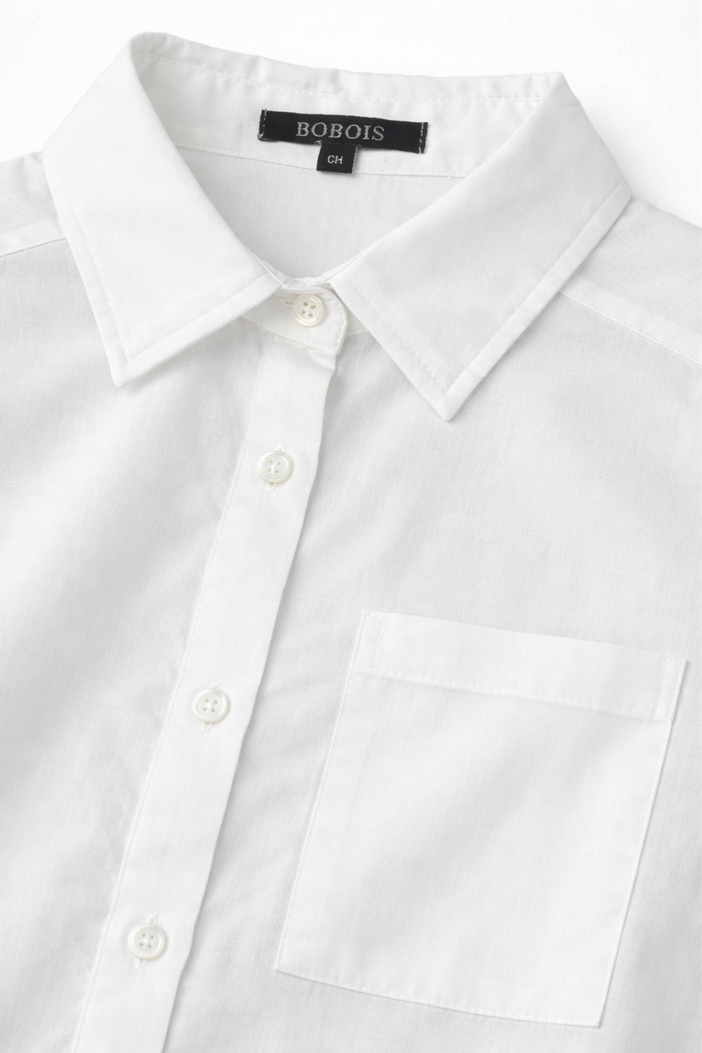 Blusas Para Mujer Camisera Popelina N61110 Blanco